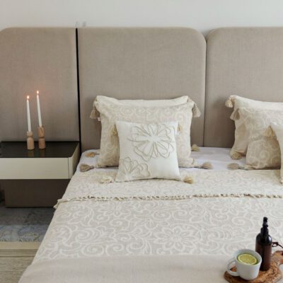 Couvre lit conton lin cotoné tunisie