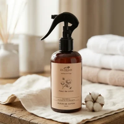 Flacon de parfum de linge Fleur de coton ZA Home Tunisie